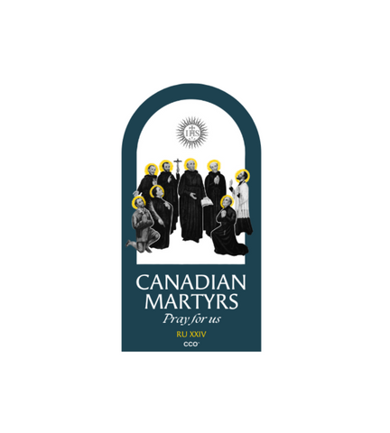 Canadian Martyrs Sticker