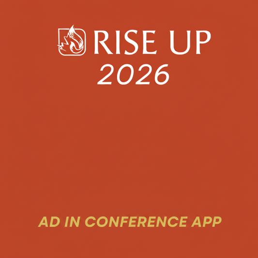 Rise Up 2026 - Ad In Conference App ($800)